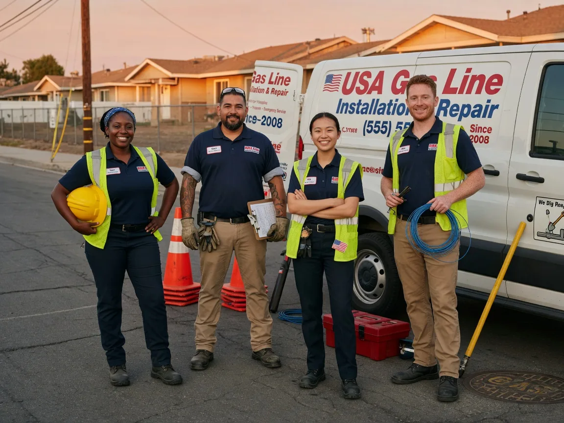 Gas Line Installation company in Moreno Valley, CA